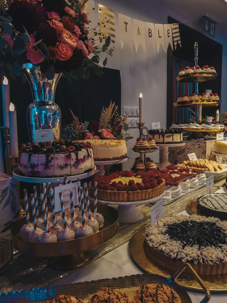 Słodki stół na weselu w Hotelu Bristol w Rzeszowie